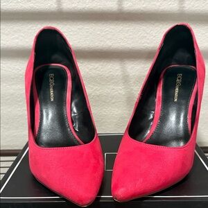 BCBGeneration Bold Hot Pink Heels